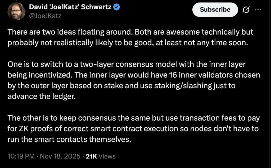 اظهارات دیوید شوارتز درباره سناریو‌های پیش روی ریپل - منبع: David Schwartz